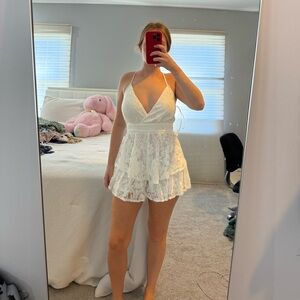 princess polly lacy romper